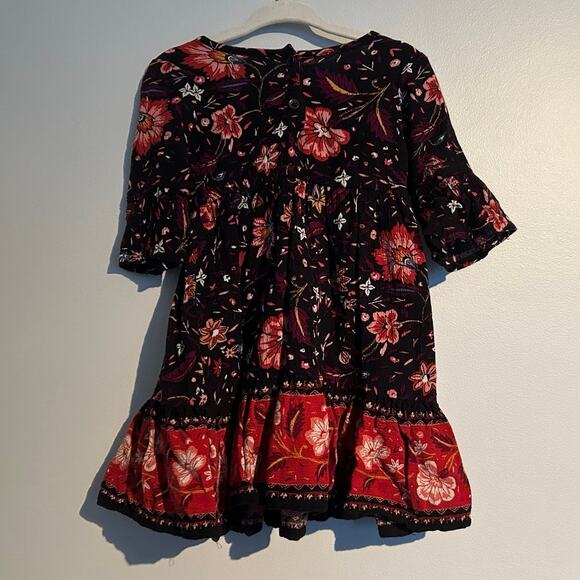 Old Navy Viscose/Rayon Floral Peasant Dress, Toddler Girl 18-24 Months - Picture 7 of 8